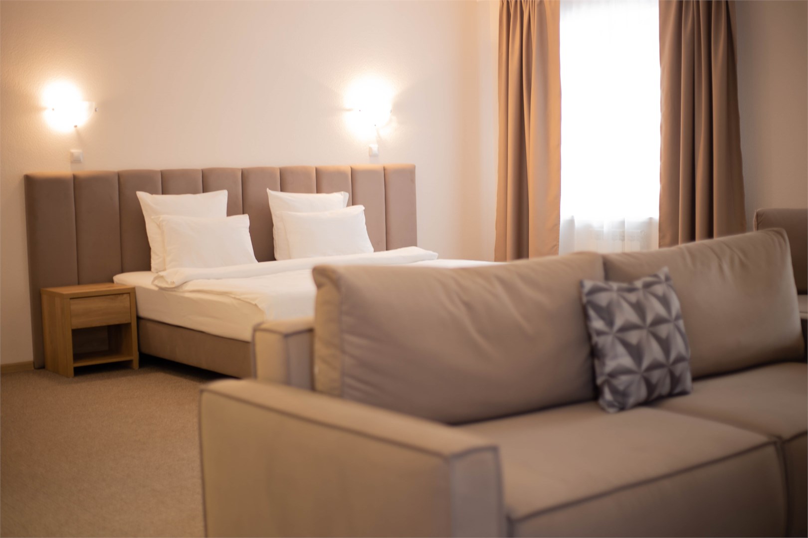 Номер 2-x местный комфорт в отеле russkiy